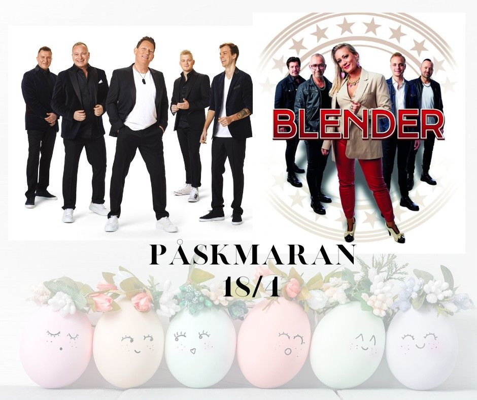 Casanovas & Blender - P\u00c5SKMARAN - Parkhallen, Bor\u00e5s