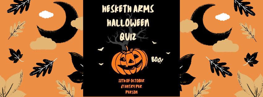 Halloween Themed Quiz Night 