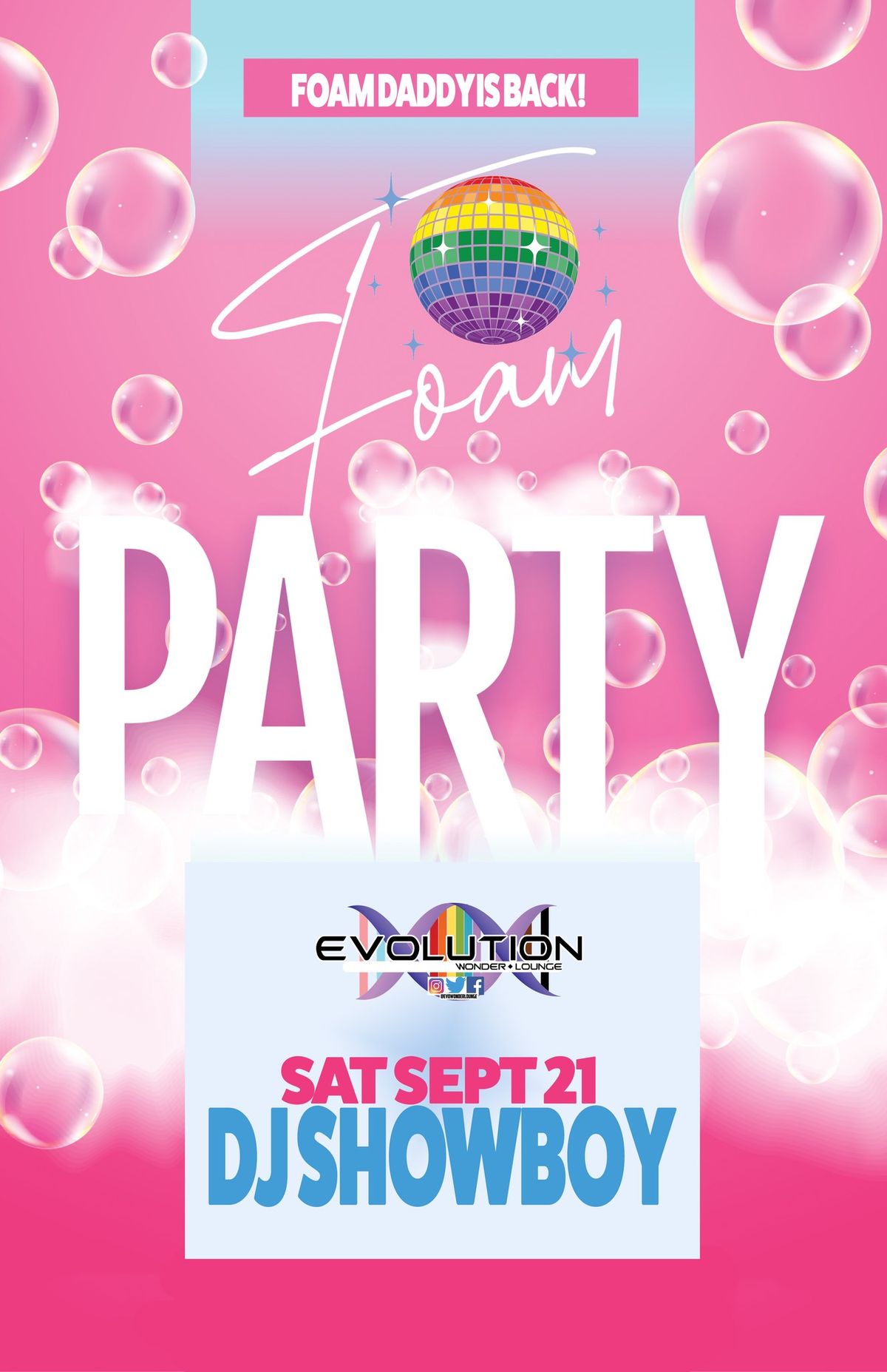 End of Summer Foam Party