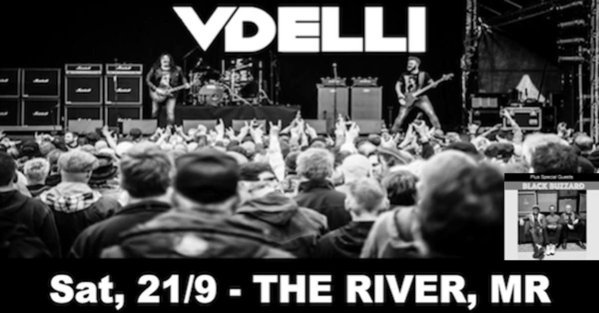 VDELLI play The River, Margaret River plus special guests Black Buzzard.