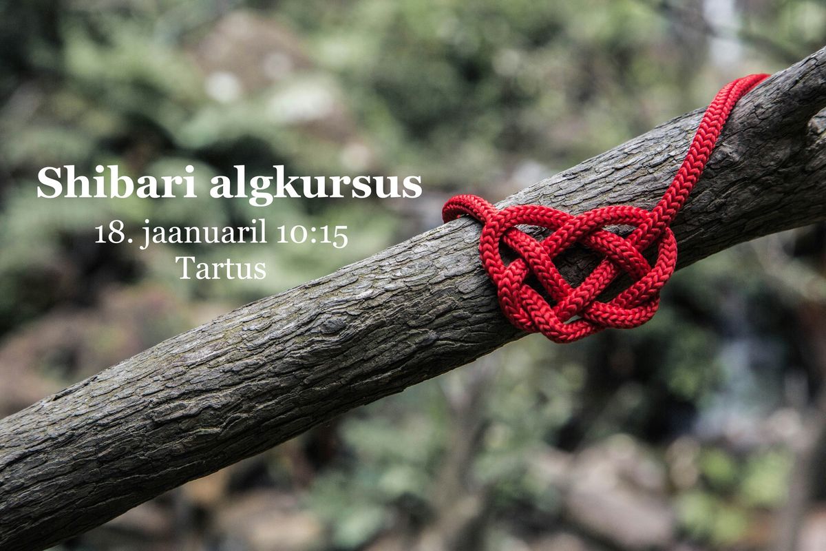 Shibari algkursus Tartus