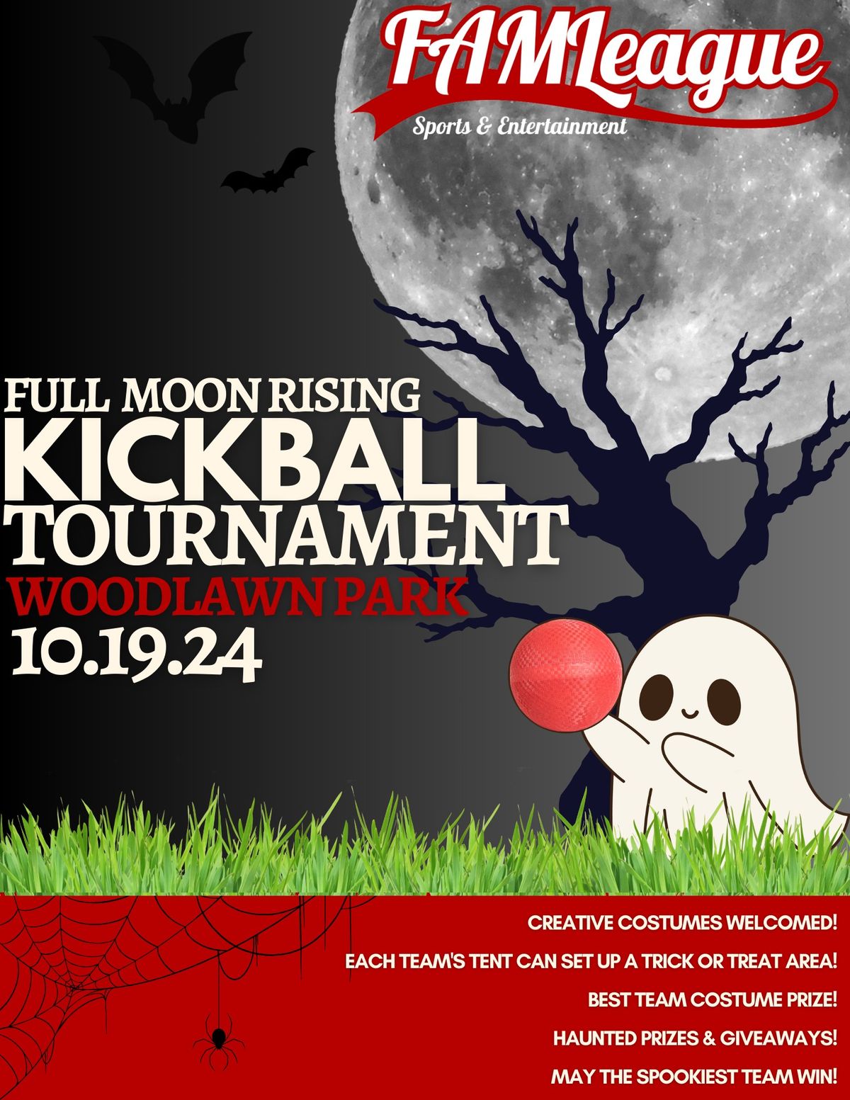 FAMLeague Kickball Tournament - FULL MOON RISING!