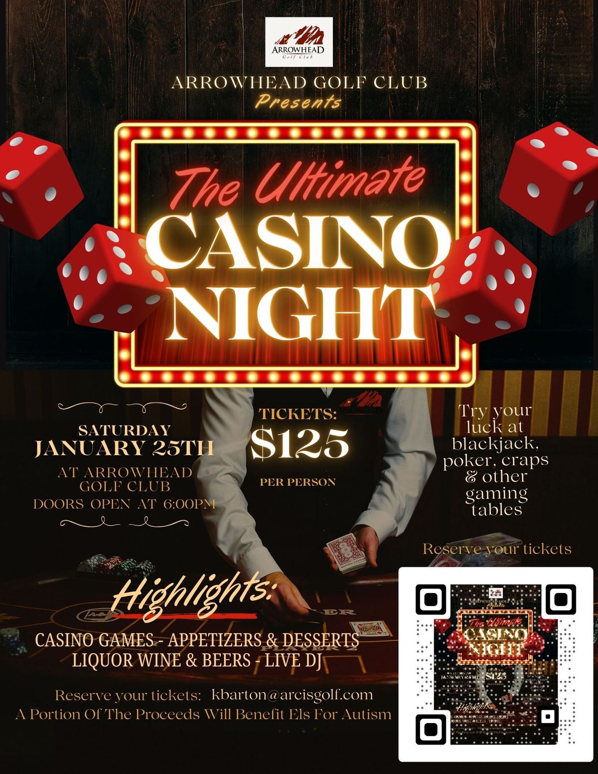 Casino Night Benefiting Els For Autism