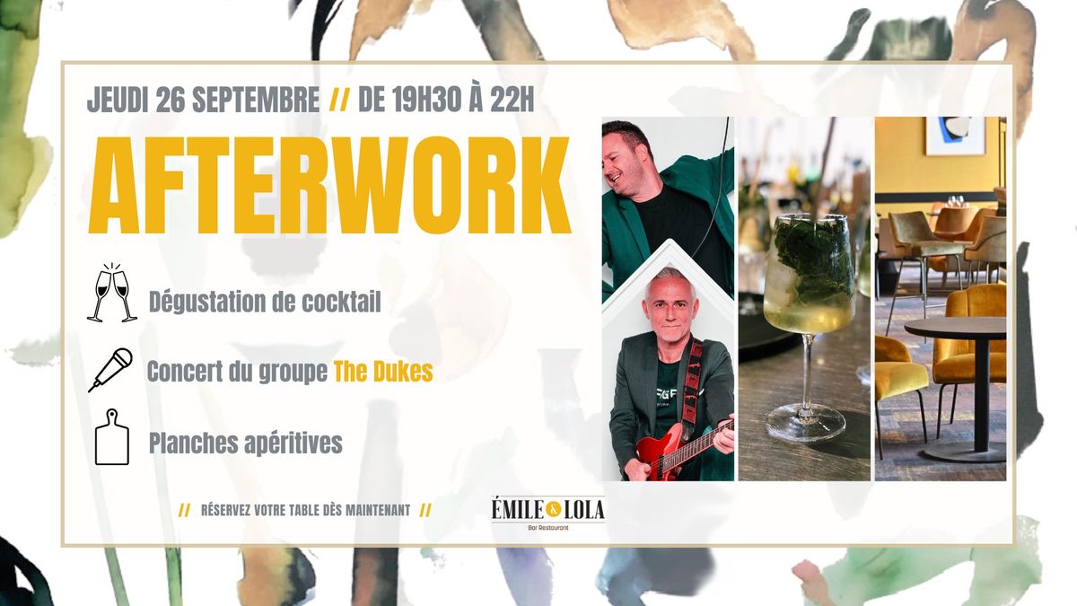 \u2728 Afterwork du 26 septembre \u2728