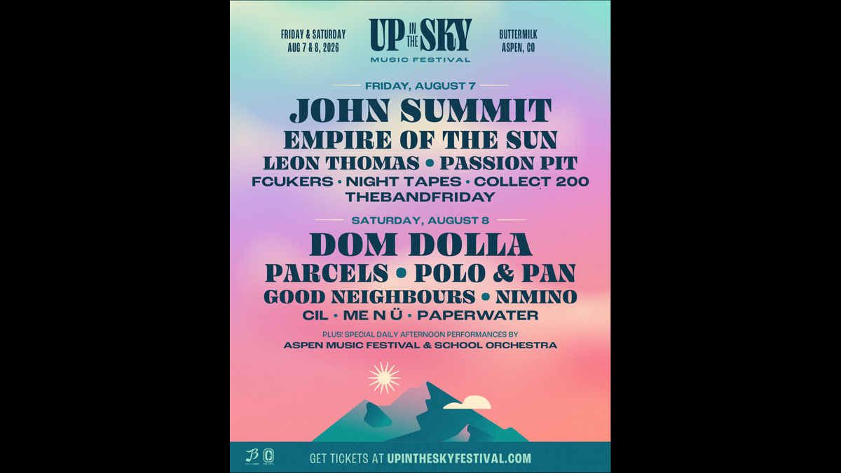 Up In The Sky Music Festival: John Summit & Dom Dolla - 2 Day Pass