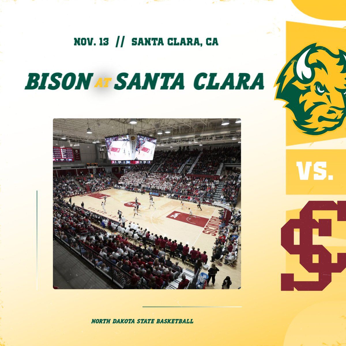 Santa Clara Broncos vs. North Dakota State Bison