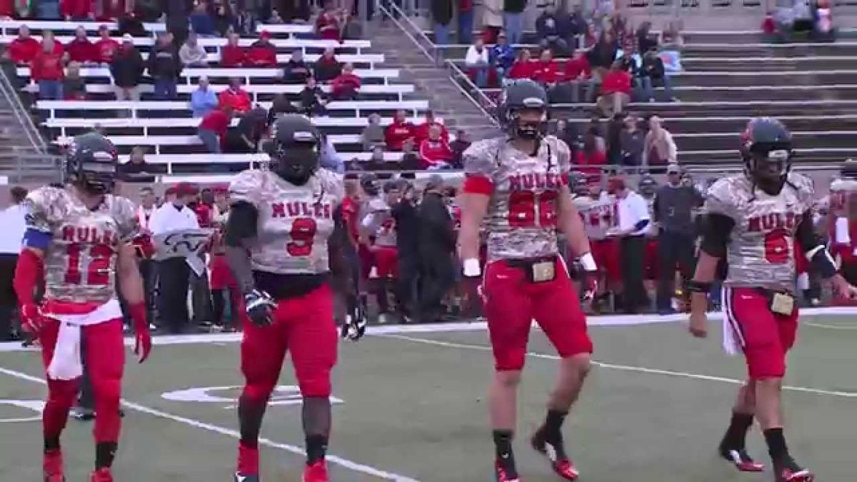 Central Missouri Mules at Emporia State University Hornets Football