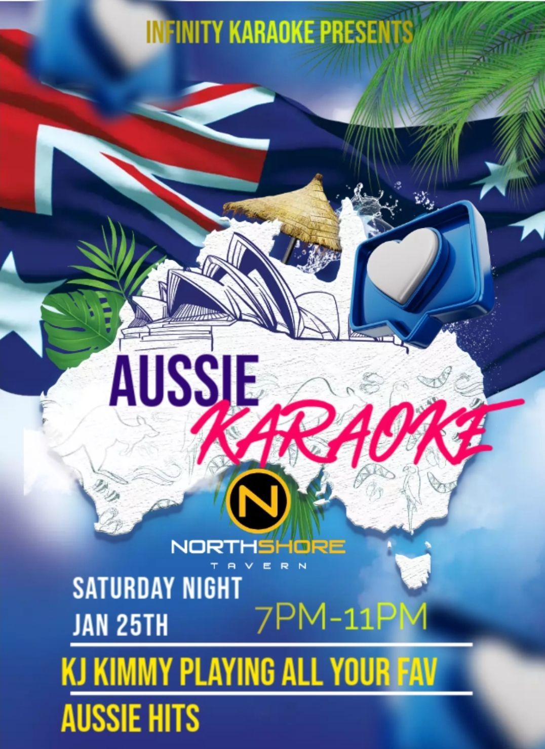 Australia Day EVE Karaoke. 