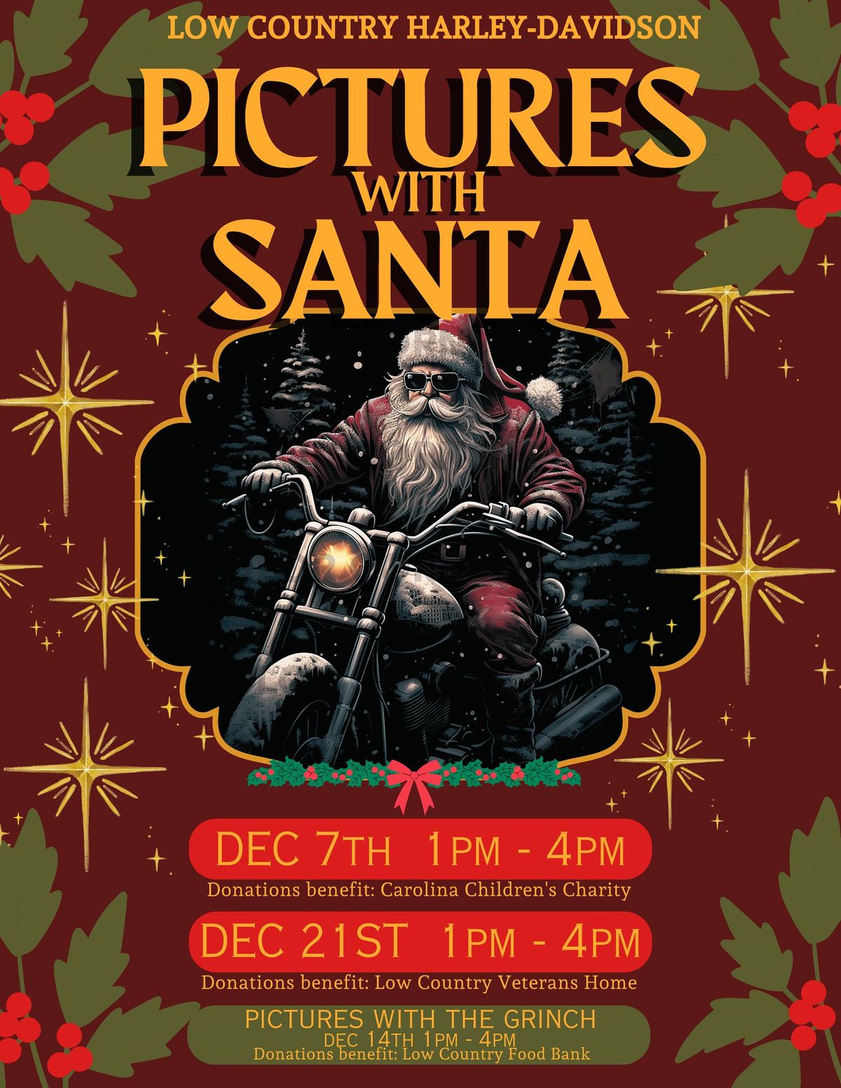 FREE Pictures with Santa