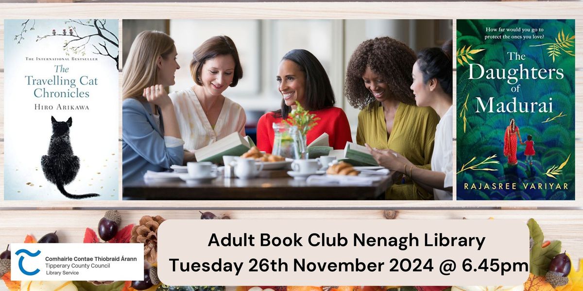 Adult Book Club Nenagh Library  