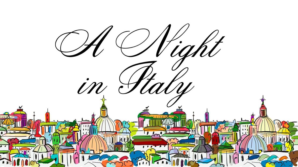 Summer Garden Party: A Night in Italy