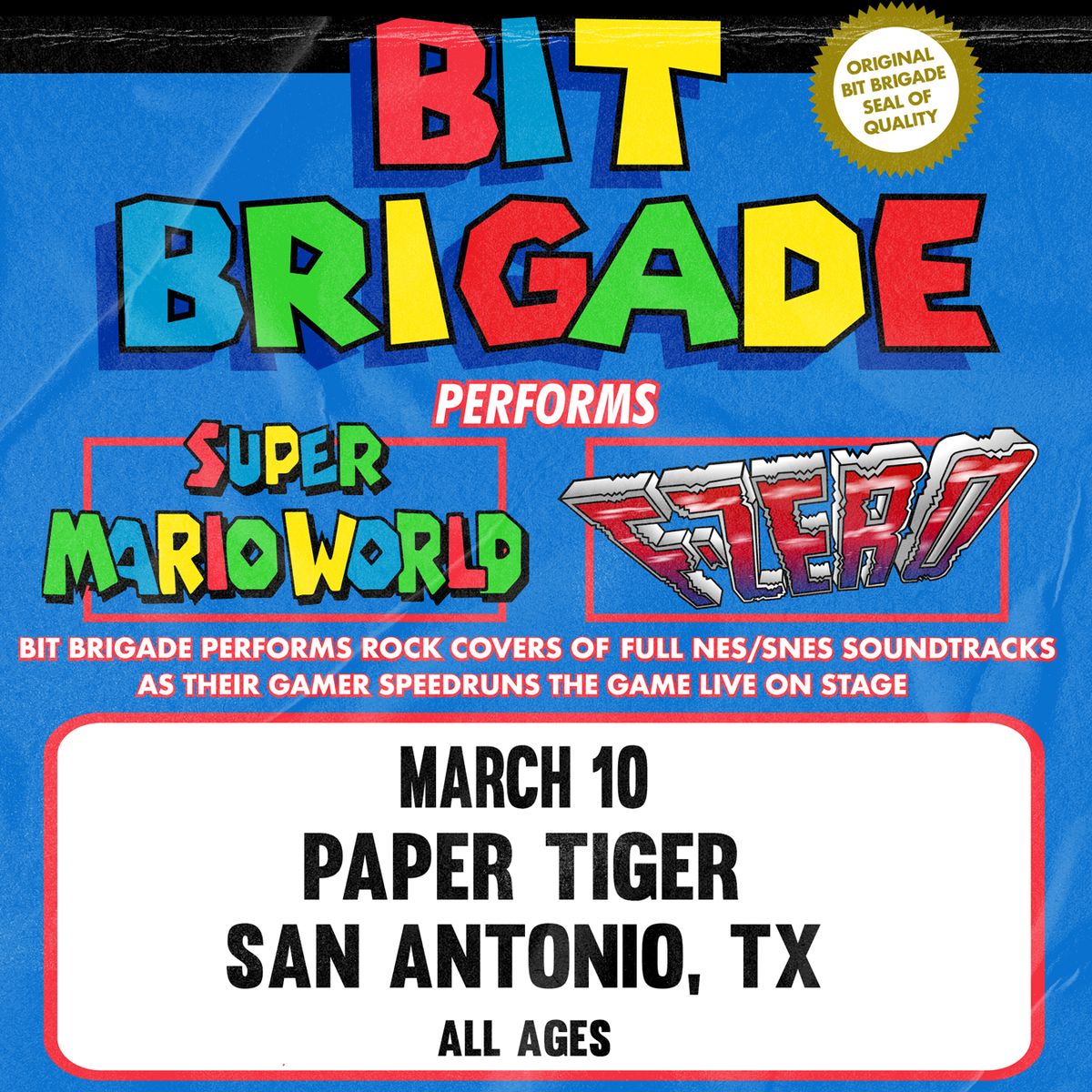 Bit Brigade performs Super Mario World and F-Zero!