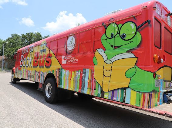 Alvin ISD Book Bus @ Pearland Town Center 