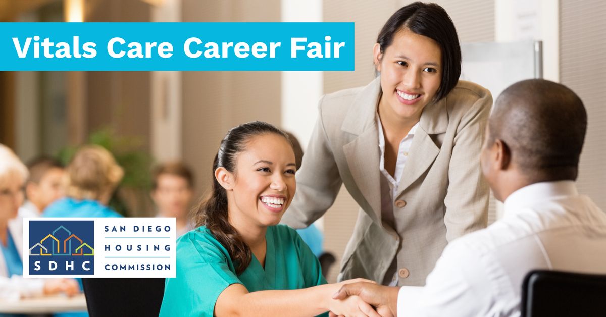 Vitals Care Career Fair: A Healthcare\/Behavioral Health Event (job seekers)