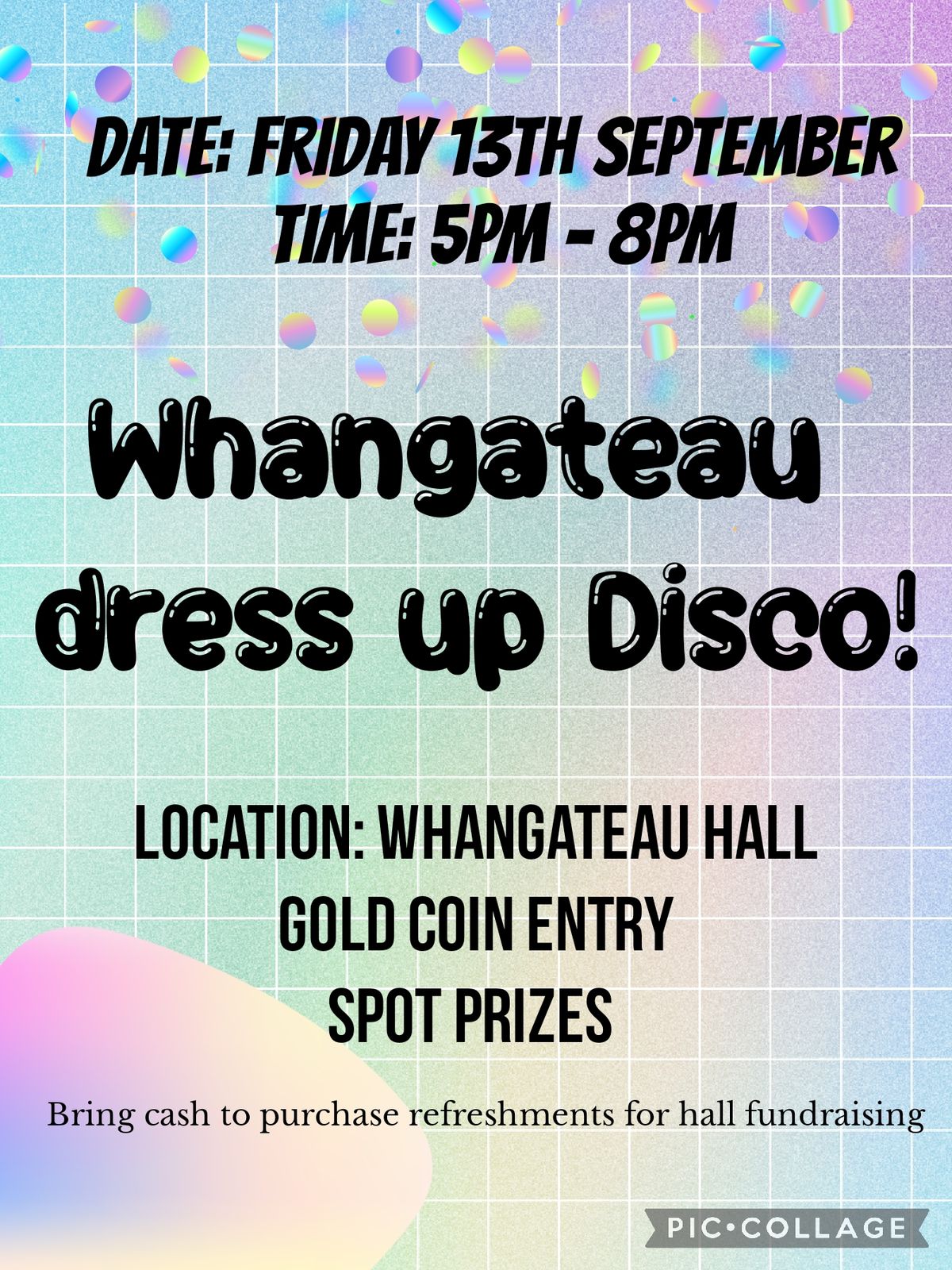 Children's Whangateau dress up disco \ud83d\ude04\ud83c\udf89