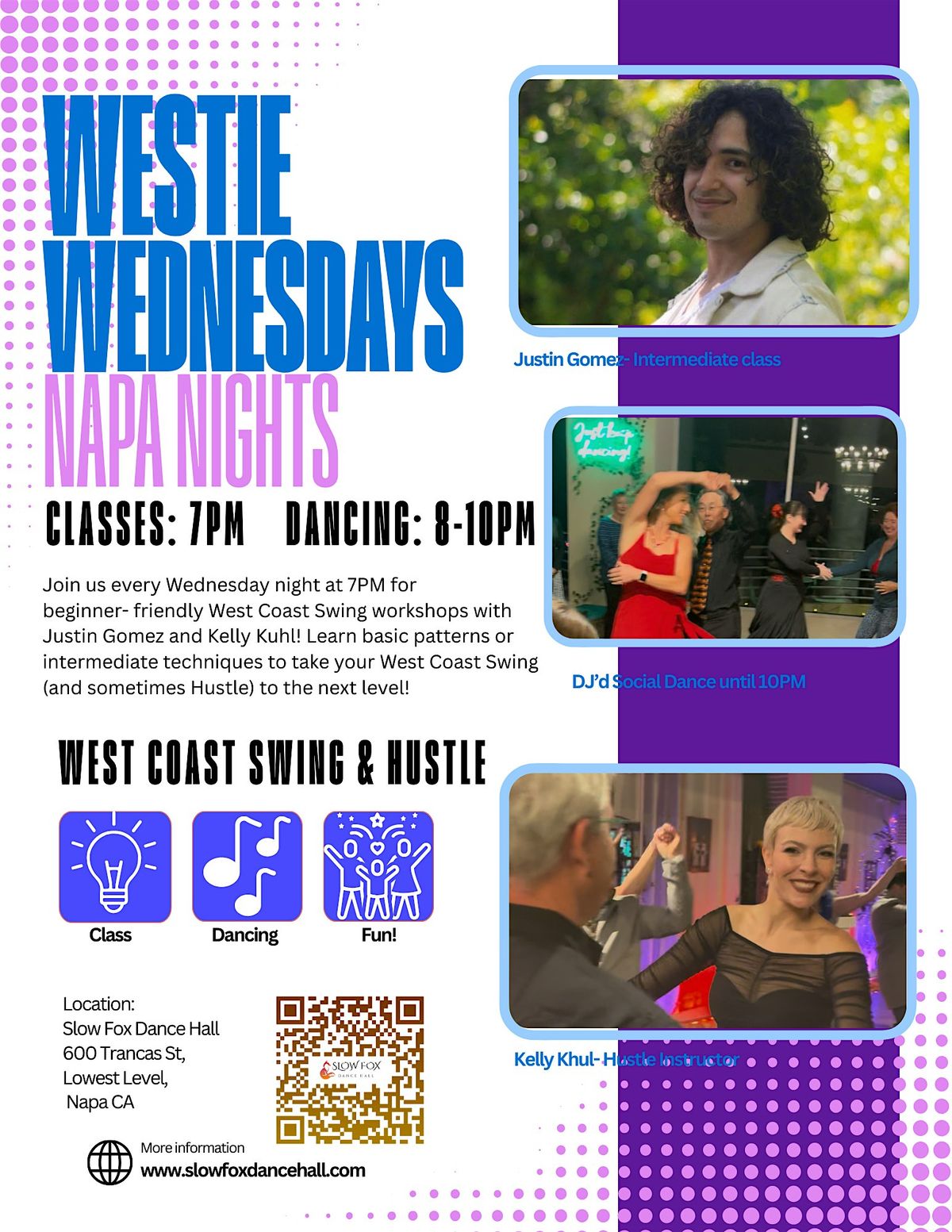 Beginner & Intermediate West Coast Swing