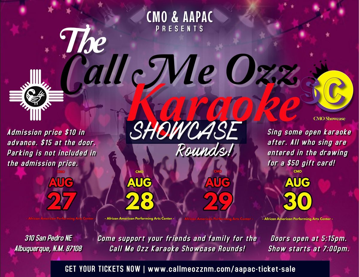 Karaoke Showcase nights at the AAPAC Theater with open karaoke