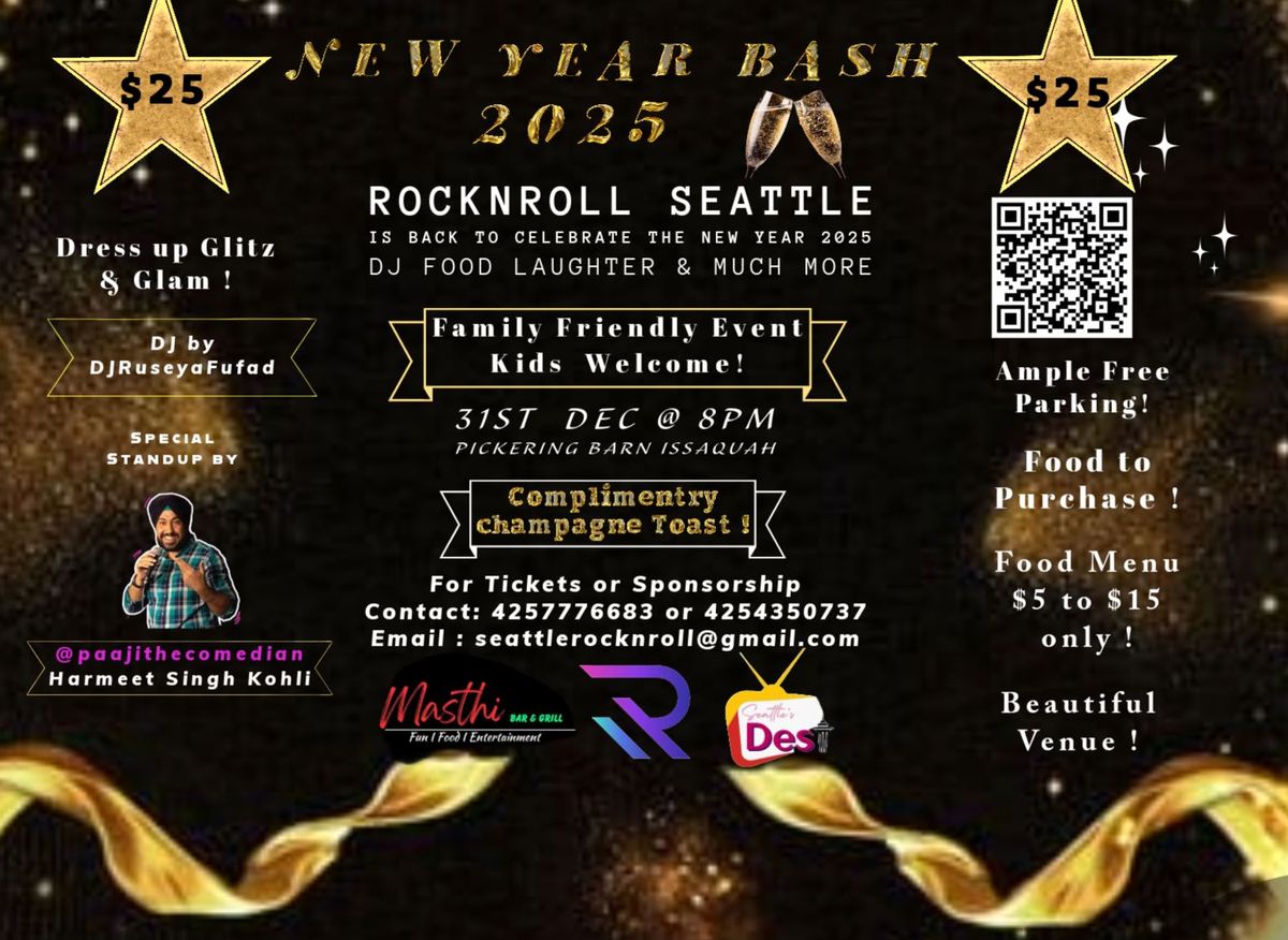 New Year Bash 2025 ($25 only)