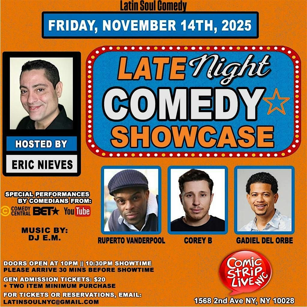 Late Night Comedy Showcase at The Comic Strip Live