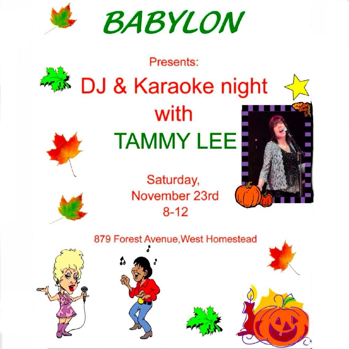 Karaoke night at Babylon