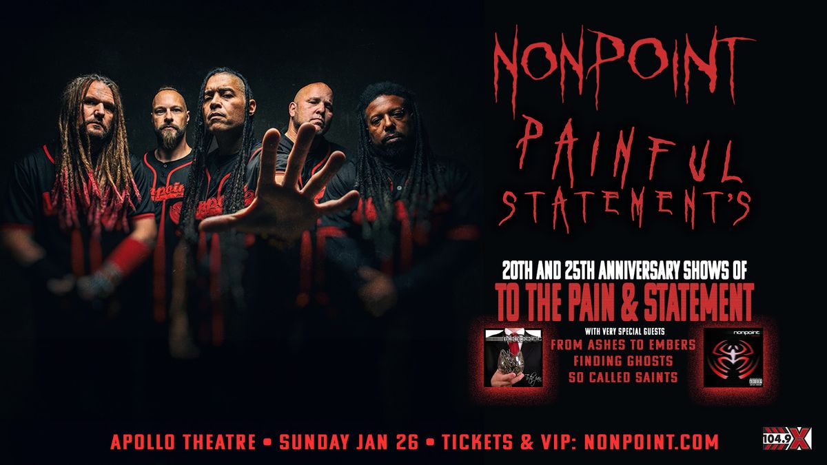 Nonpoint - X Mas Evening 2024 - The Apollo Theatre 