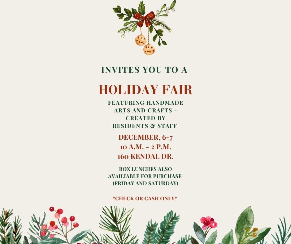 Kendal at Lexington\u2019s Annual Holiday Fair