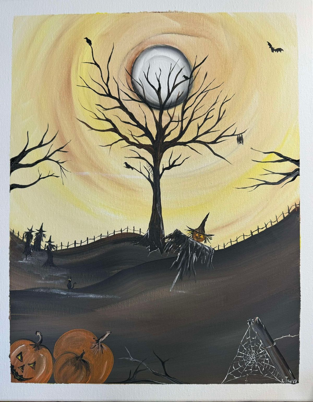 SPOOKY Paint& Sip at Nansemond Brewing Station