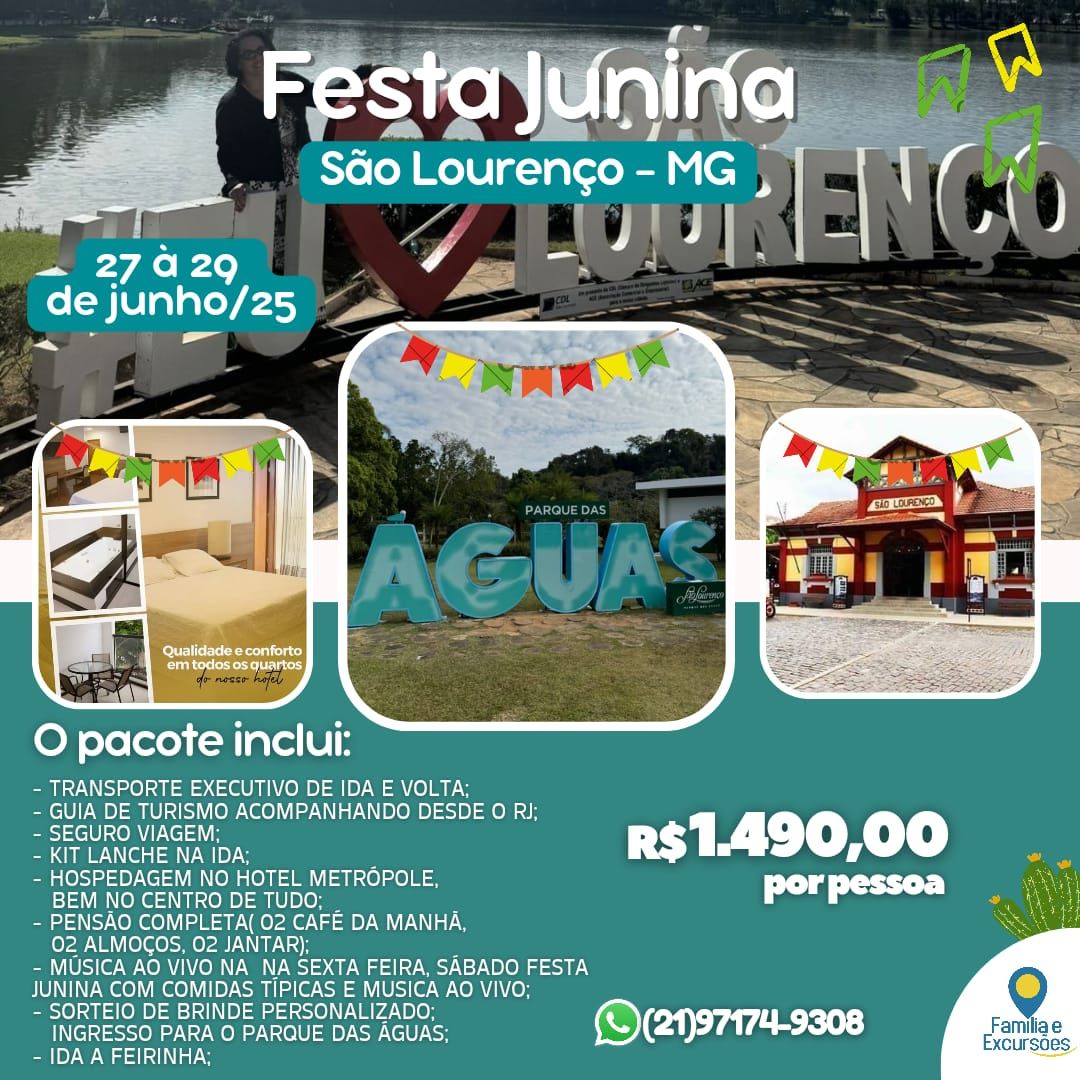 Festa Junina em S\u00e3o Louren\u00e7o (MG) \u20132025 \ud83c\udf89\ud83d\ude8c\ud83d\udd25