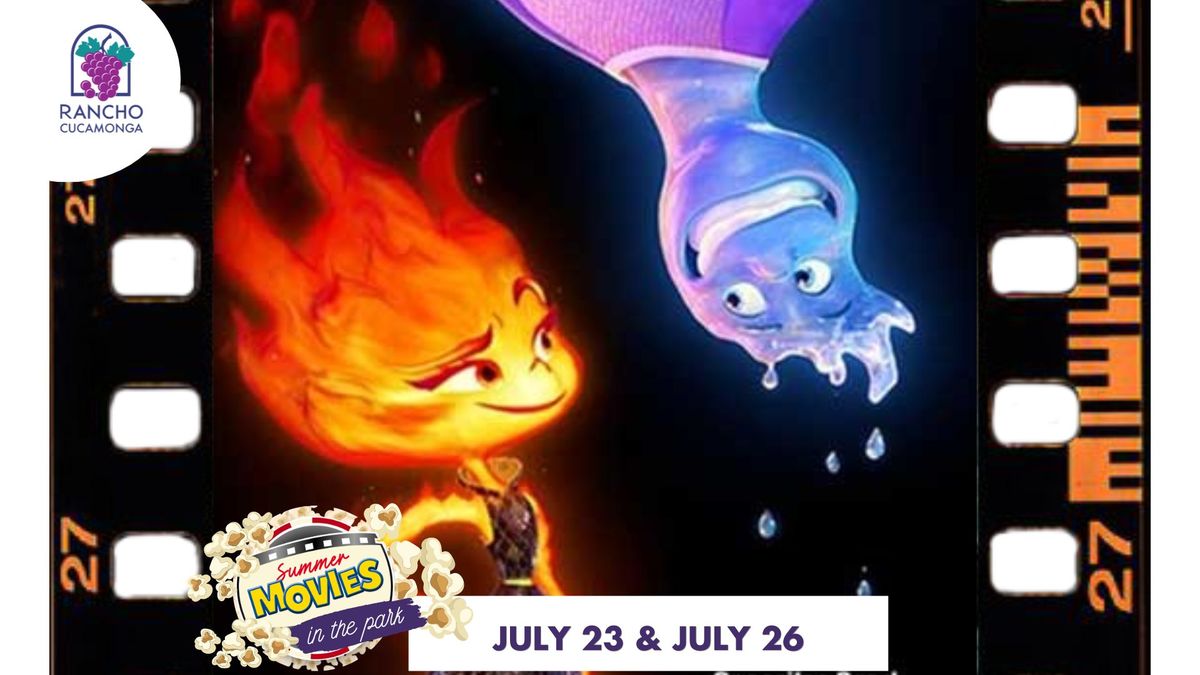 Summer Movies in the Park - Elemental (PG)