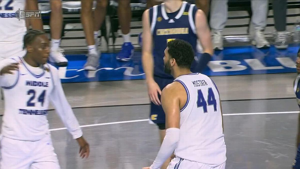 Milligan Buffaloes at Middle Tennessee Blue Raiders Mens Basketball