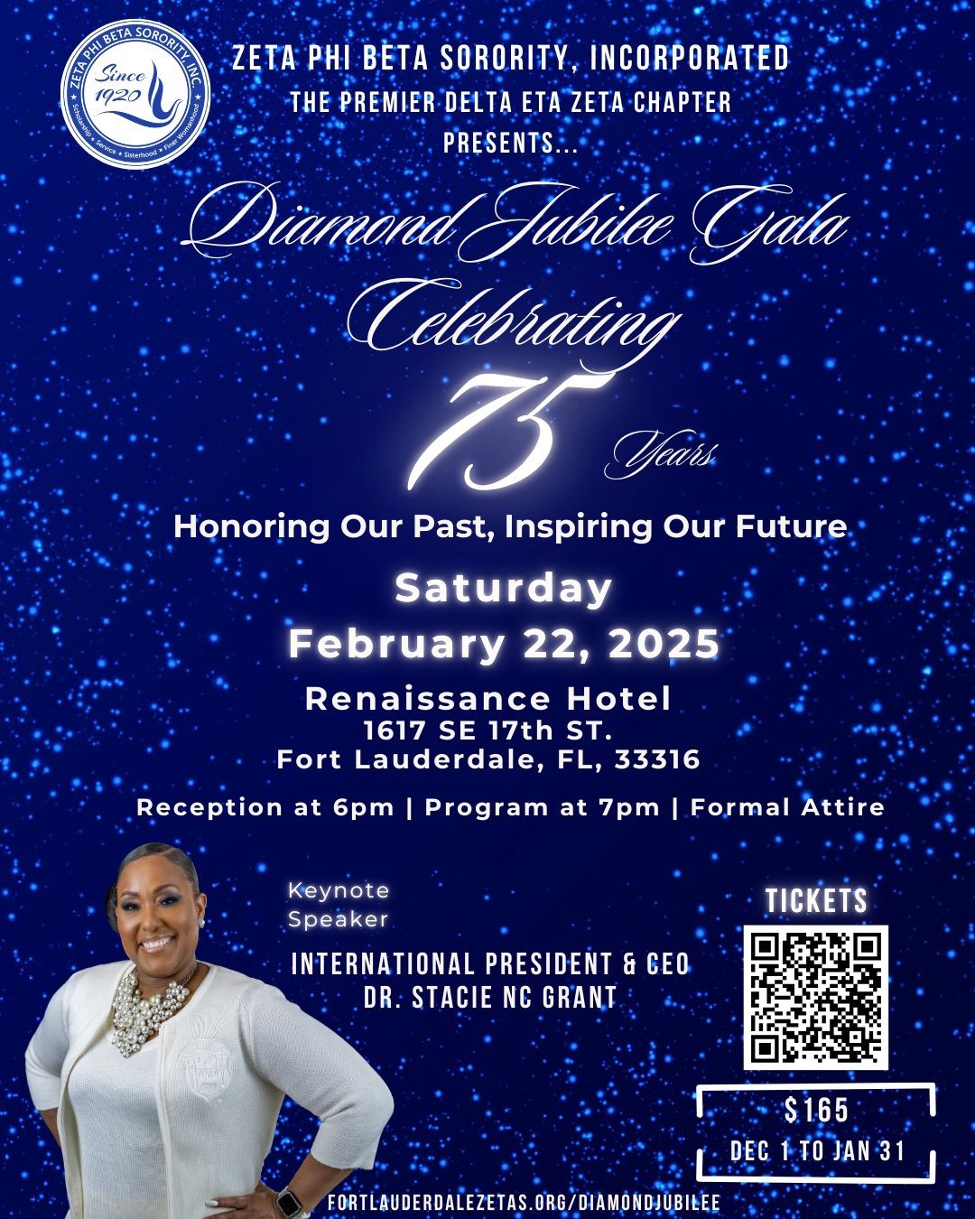 Fort Lauderdale Zetas\u2019 Diamond Jubilee Gala - Celebrating 75 Years