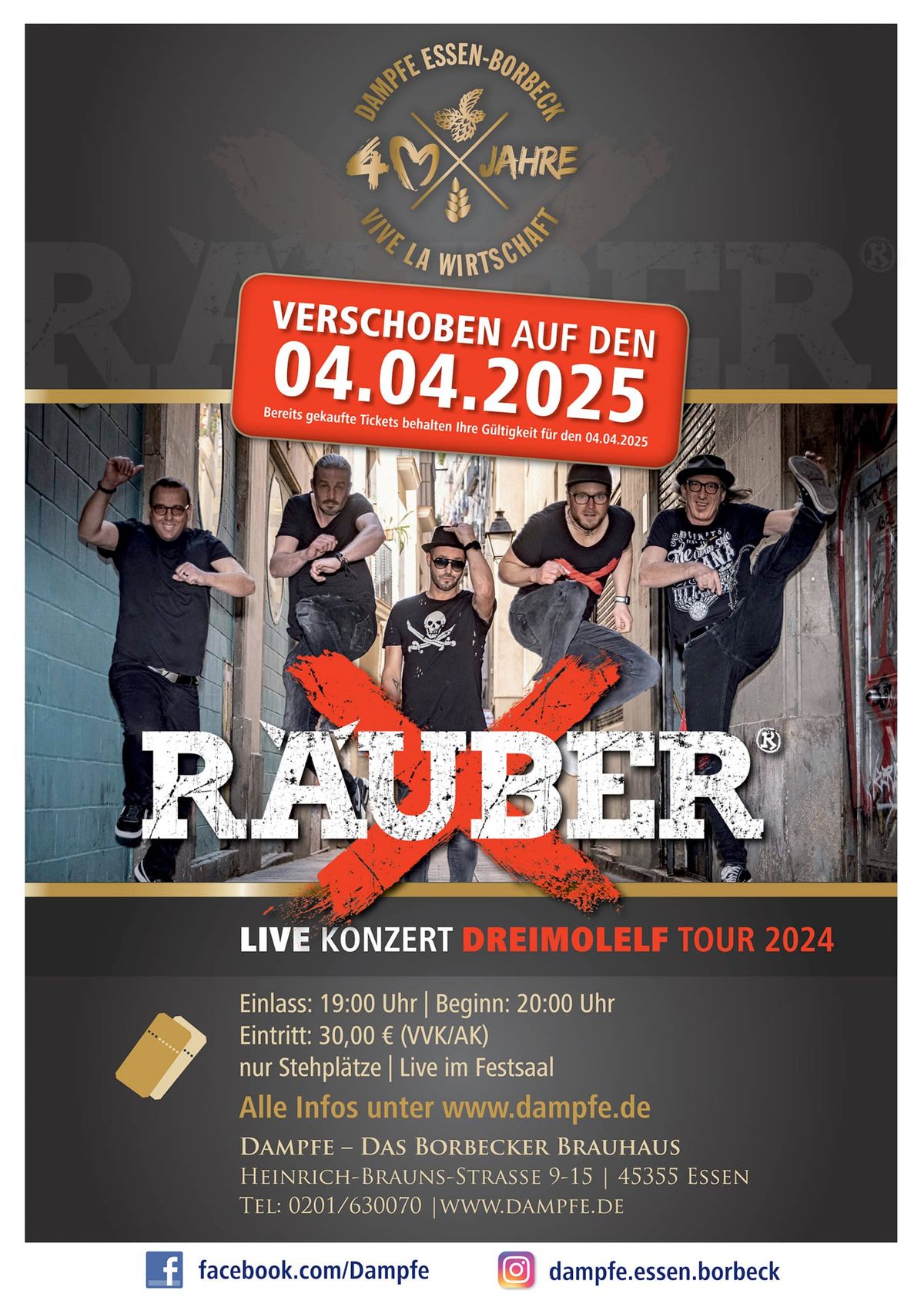 \u274c\ufe0fDie R\u00c4UBER\u274c\ufe0f - Live Konzert 