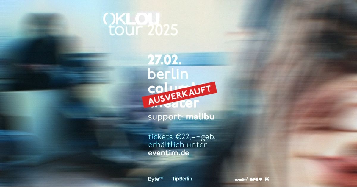 Oklou | Berlin - AUSVERKAUFT