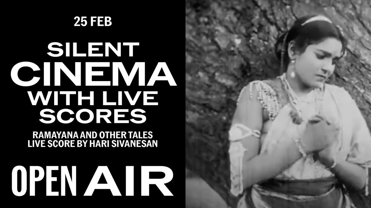 Silent Cinema with Live Scores: Ramayana and other tales, with live score by Hari Sivanesan