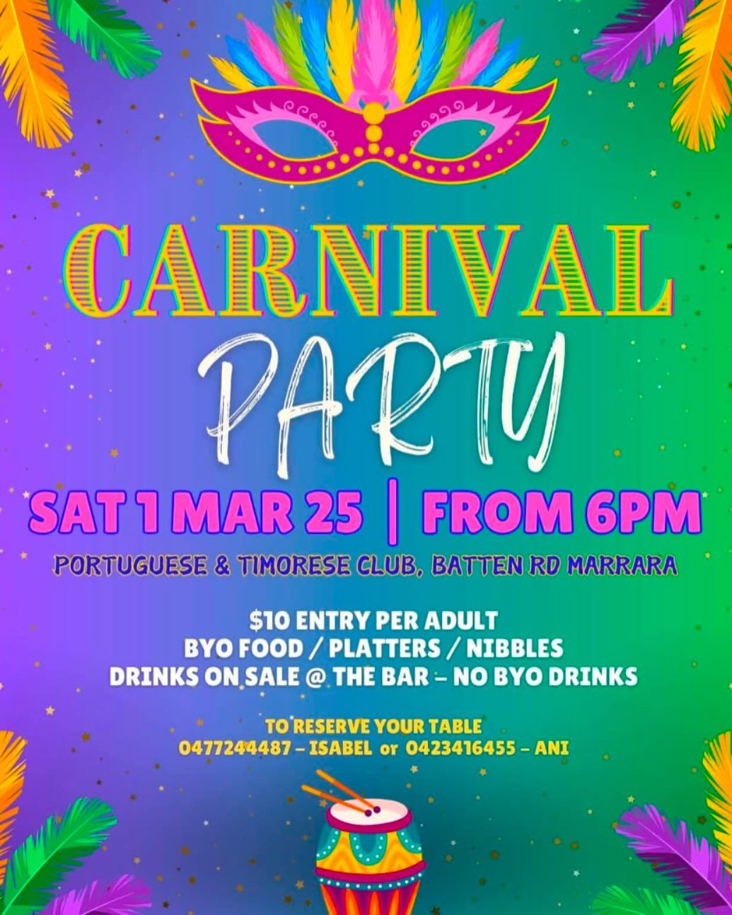 Carnival Festival Party