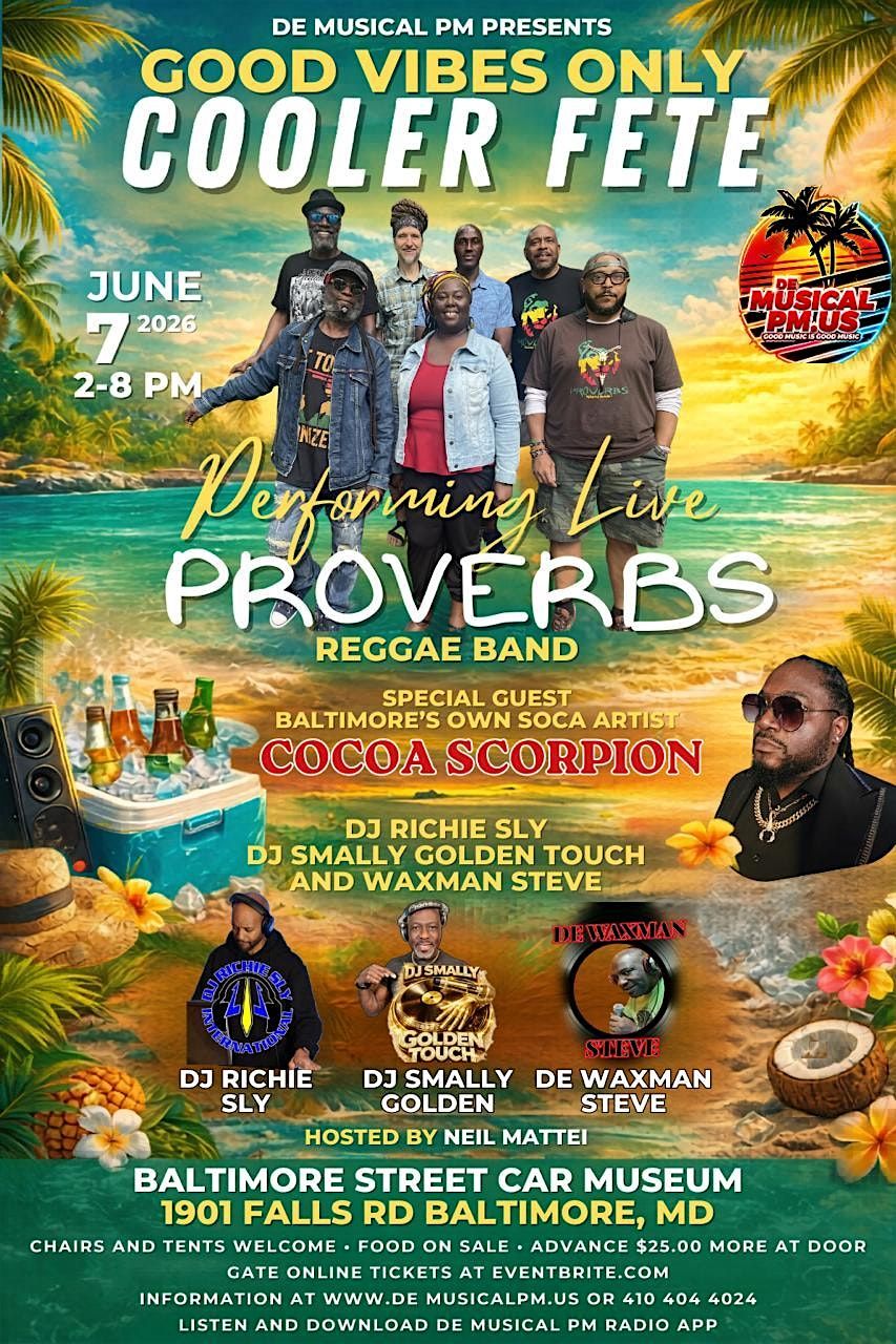 Good Vibes Only Cooler fete 2026