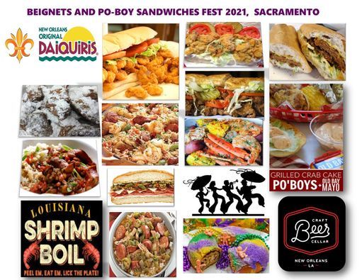 Beignets and Po Boy Sandwiches Festival 2020