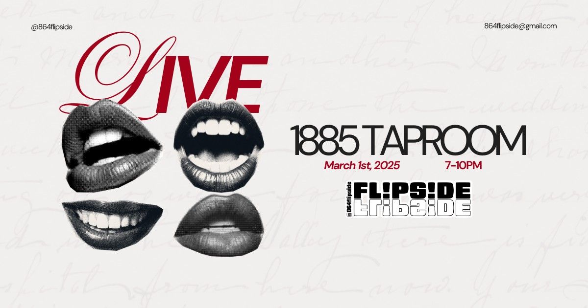 Flipside LIVE at 1885 Taproom \u2728