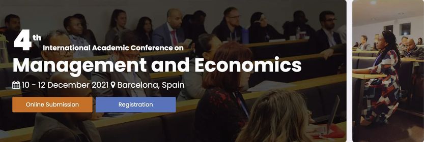 The 4th International Academic Conference on Management and Economics