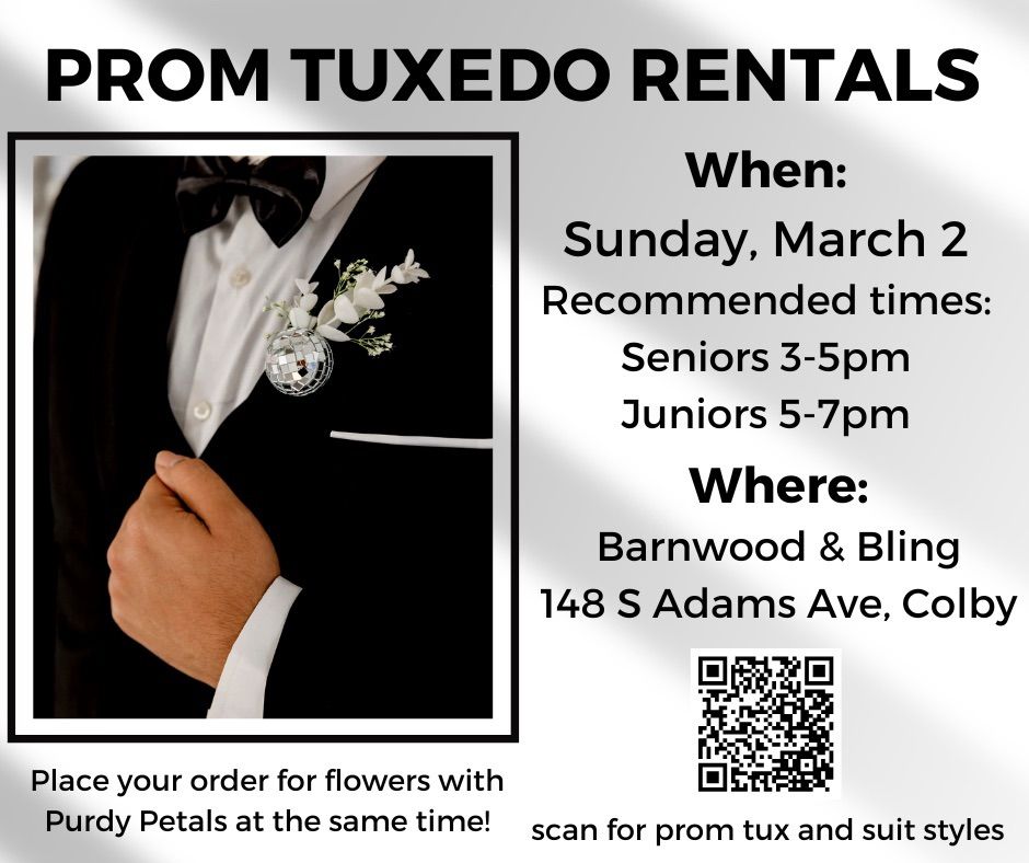 Prom Tuxedo Rentals