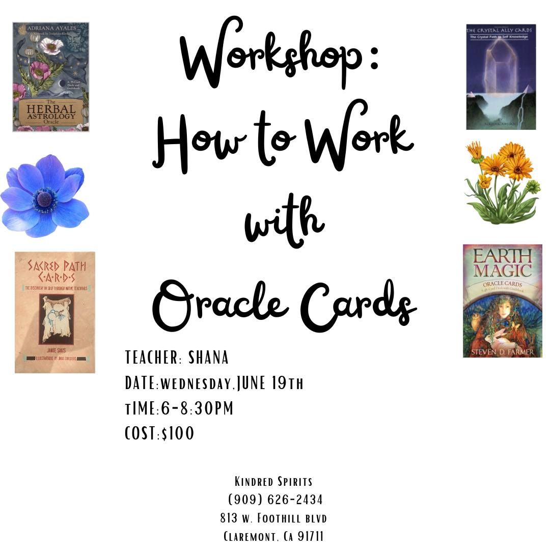 Creative Workshop: How to Work with Oracle Cards