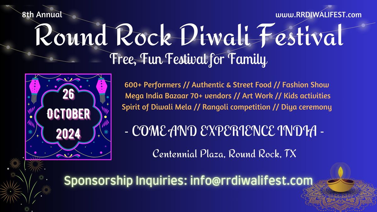 Round Rock Diwali Festival 2024