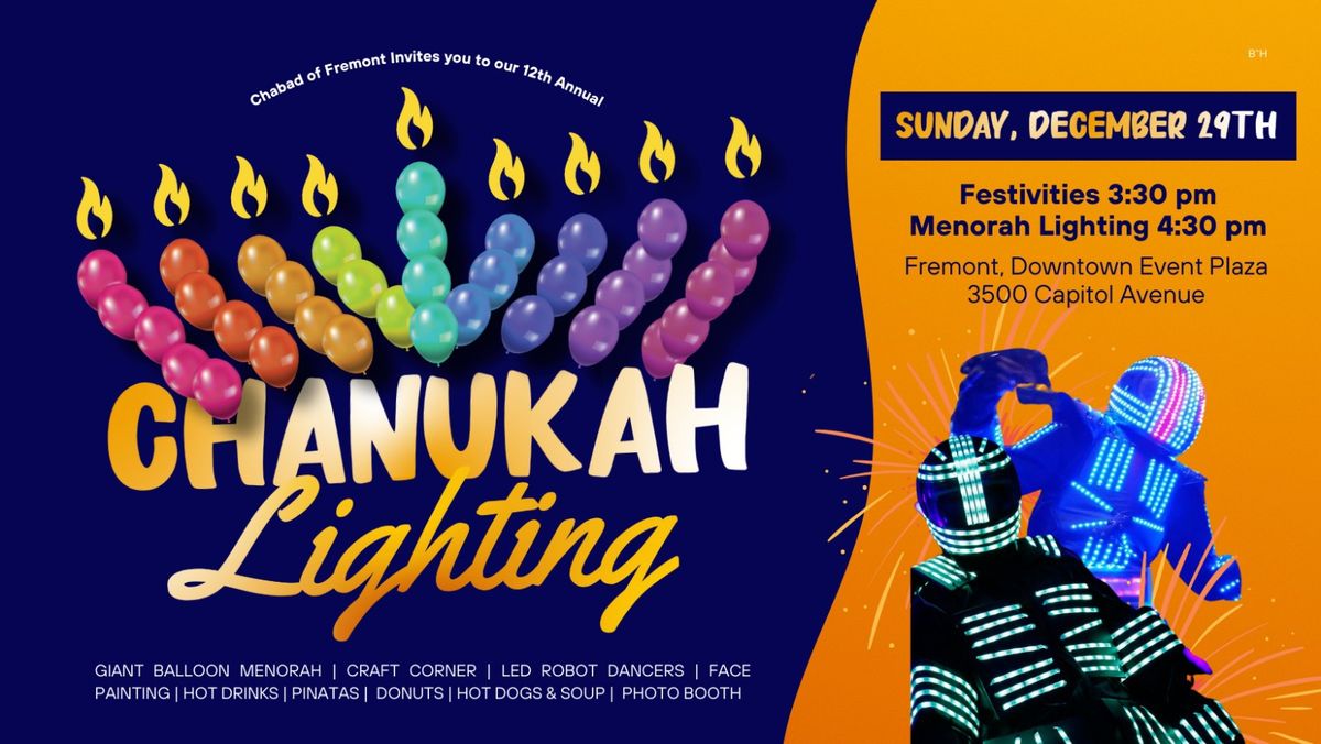 12th Annual Grand Chanukah Lighting