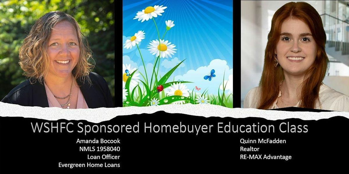WSHFC  Sponsored Homebuyer Education Class 8.3.24