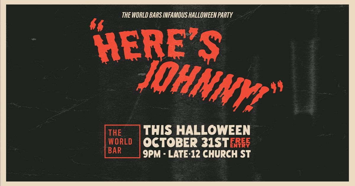 Halloween @ The World Bar