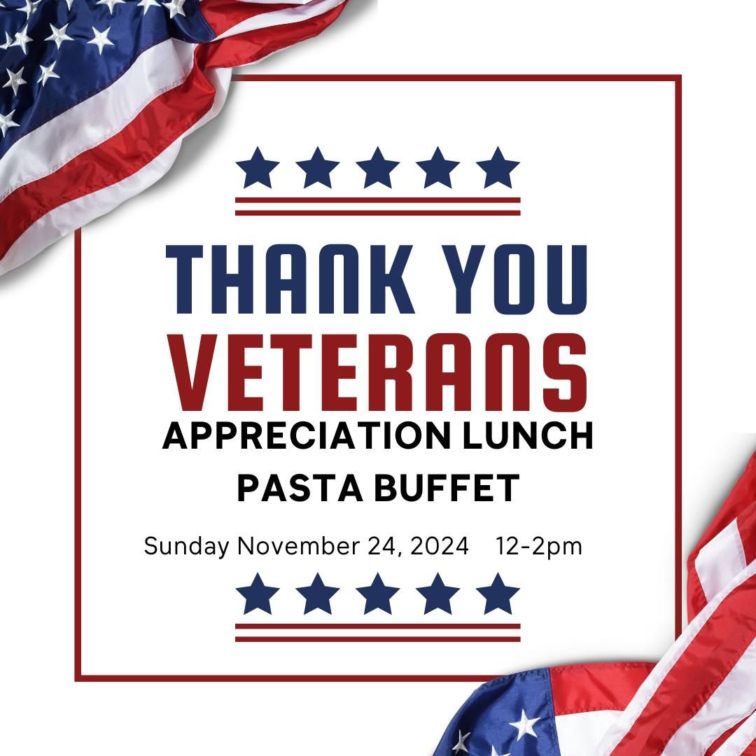 Veterans Appreciation Lunch 