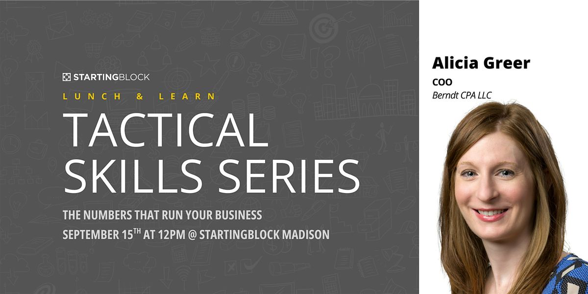 StartingBlock :Tactical Skills Series featuring Alicia Greer