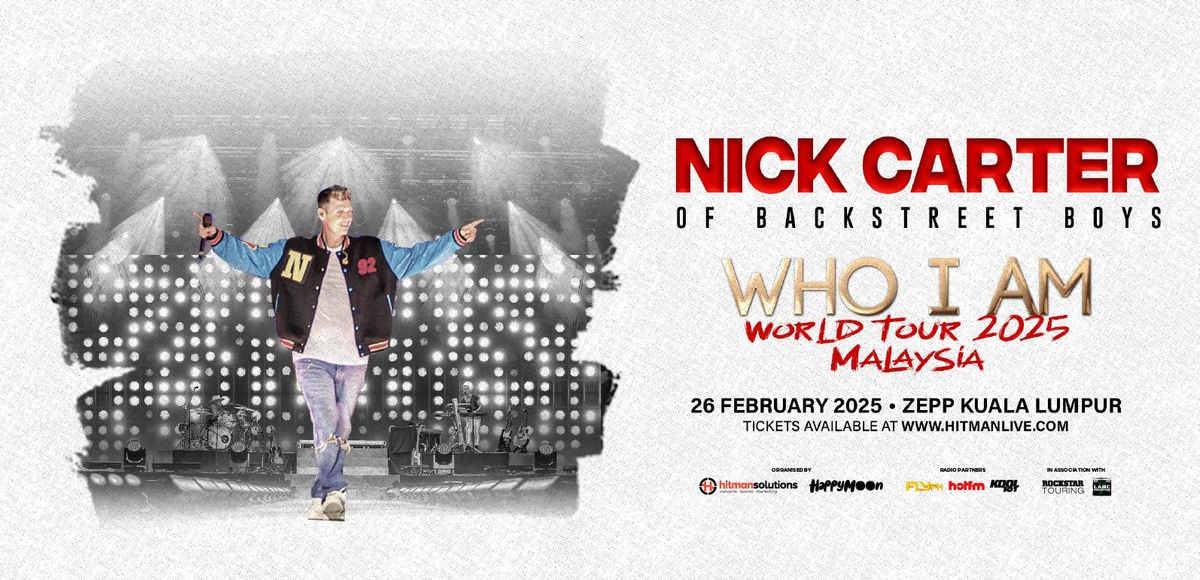 NICK CARTER: "Who I Am" Tour