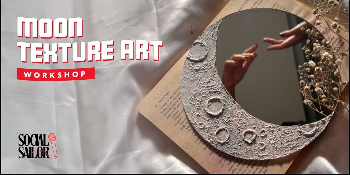 Moon Texture Art Workshop - Bangalore