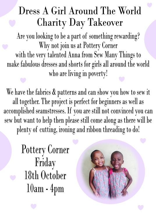 Dress A Girl Around The World Charity Day Takeover